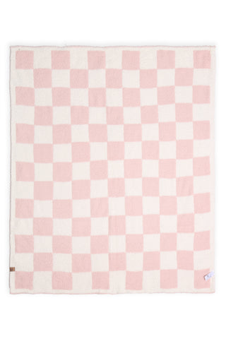Children's Checkered Pattern Luxury Soft Throw Blanket