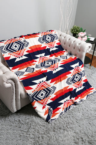 Tribal Pattern Luxury Soft Throw Blanket