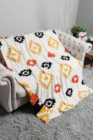 Tribal Pattern Luxury Soft Throw Blanket