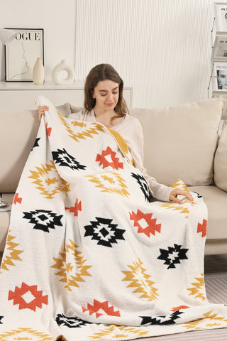 Tribal Pattern Luxury Soft Throw Blanket