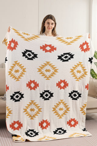 Tribal Pattern Luxury Soft Throw Blanket
