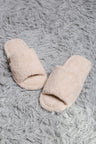 COMFYLUXE Chic Comfort Open-Toe Slippers