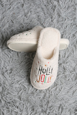 Joy Embroidered Luxury Soft Slippers