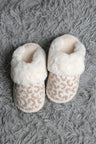 Leopard Faux Fur Luxury Soft Mule Slippers