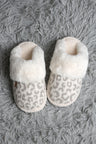 Leopard Faux Fur Luxury Soft Mule Slippers