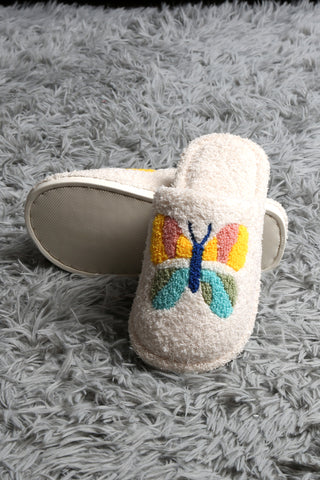 Frog Embroidered Luxury Soft Slippers