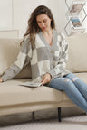 COMFYLUXE Relaxing Luxe Cardigan W/ Button Closure