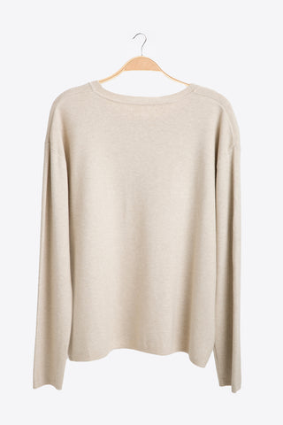 Solid Color Lounge Sweater