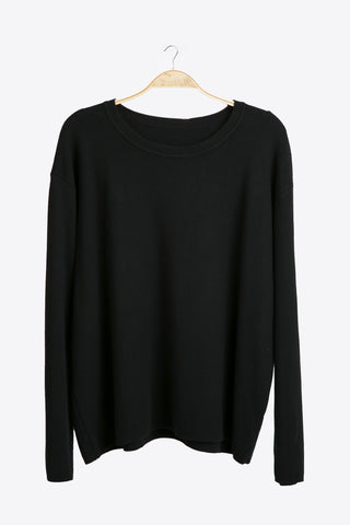 Solid Color Lounge Sweater