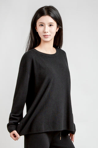 Solid Color Lounge Sweater