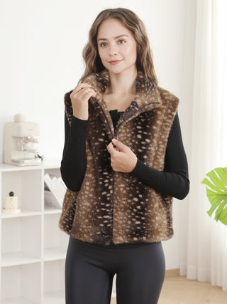Deer Pattern Vest