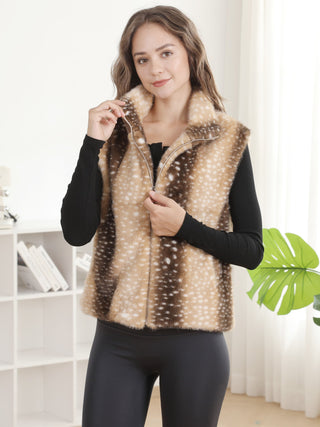 Deer Pattern Vest