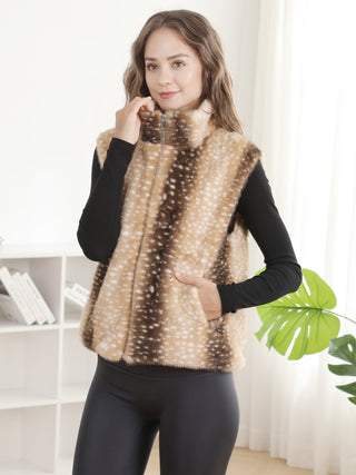 Deer Pattern Vest