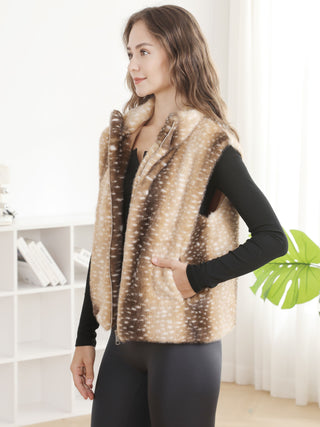Deer Pattern Vest