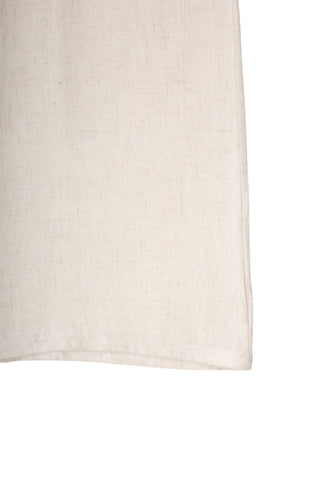 Linen Solid Color Wide-Leg Pants W/ Drawstring & Pockets