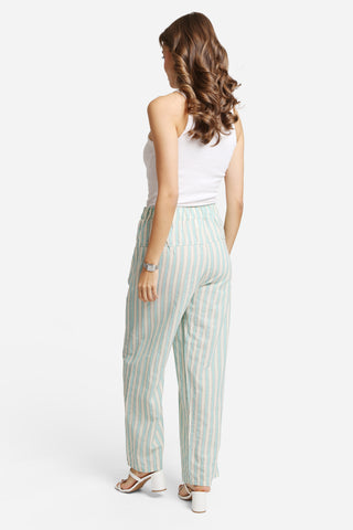 Elastic Waisted Wide-Leg Pants