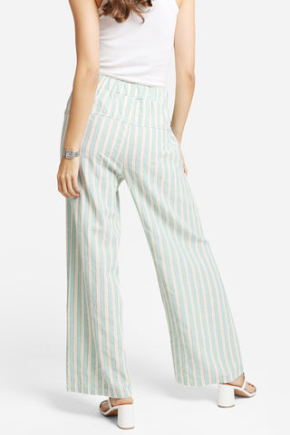 Elastic Waisted Wide-Leg Pants