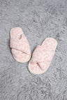 COMFYLUXE Elevated Comfort Criss-Cross Slippers
